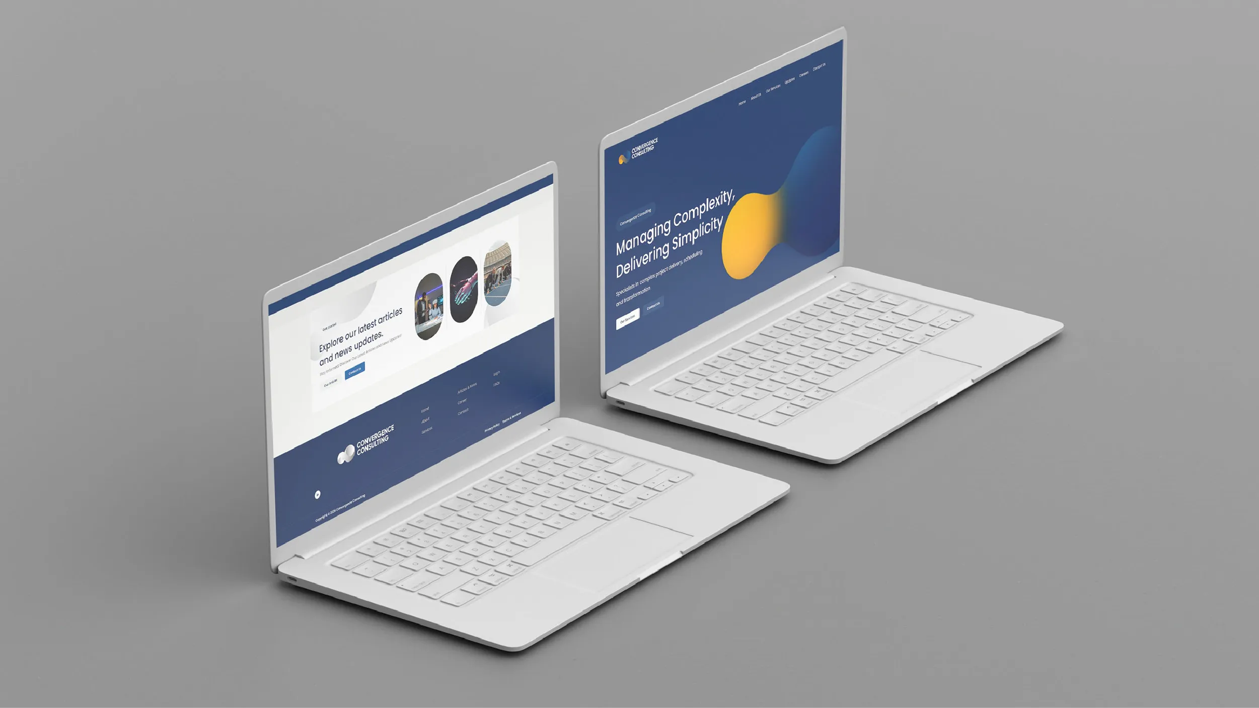 Brand identity and website for a Canberra project management consultancy serving the Australian Government. Designed by POV New Zealand (www.pov.nz)