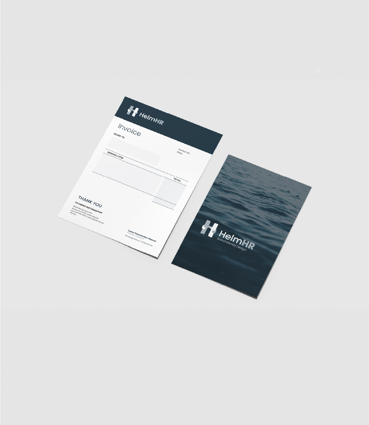 HelmHR Brand Identity Case studies at pov.nz - helmHR is a boutique human resources consultancy based in Dunedin (Ōtepoti), New Zealand. Designed by POV.NZ