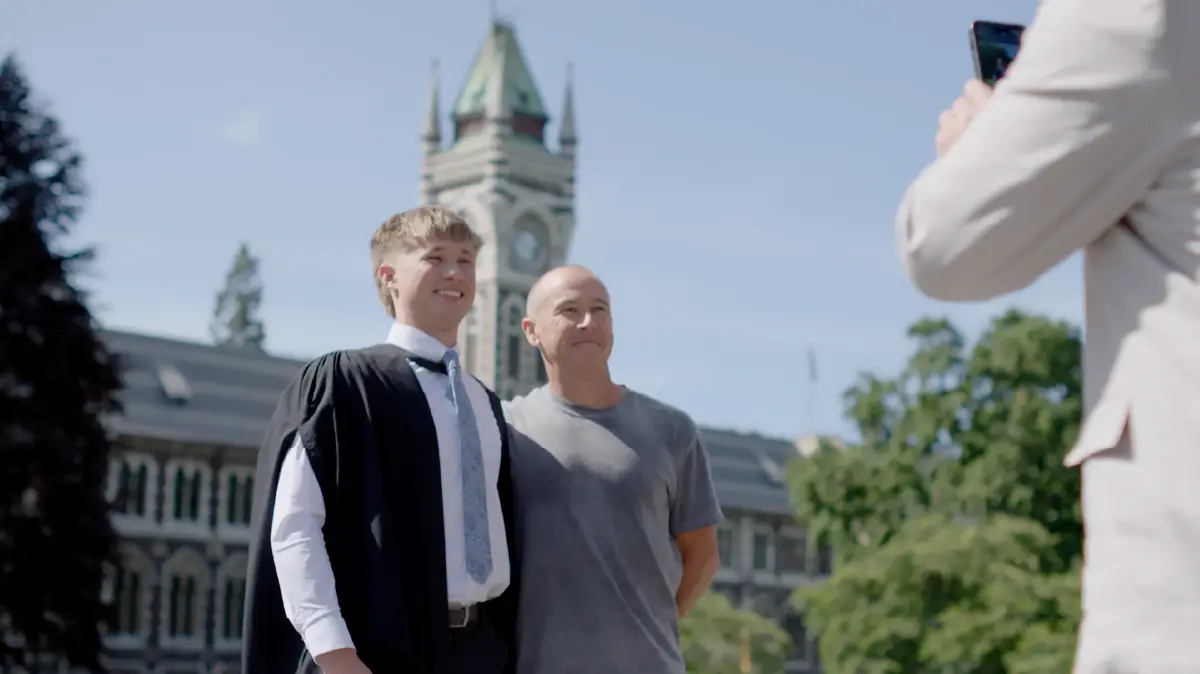 Otago Graduate Stories Video-Thumbnail. Best Video Production and Brand Designer, New Zealand. Best Uthakhamkong, New Zealand video producer and Brand Content Producer.