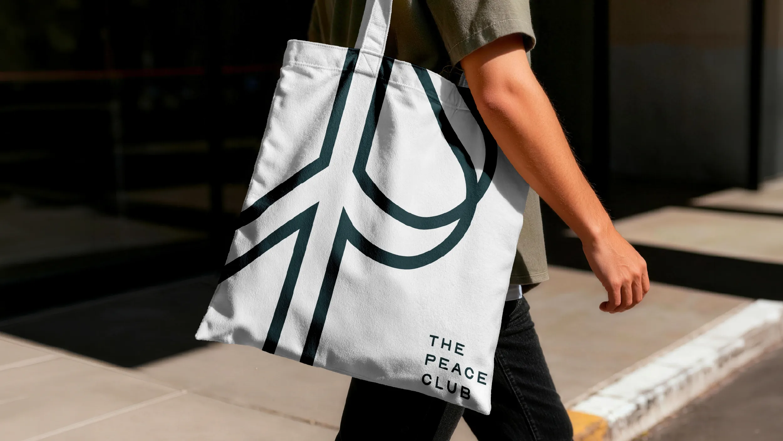 The Peace Club brand identity website Dunedin New Zealand - Designed by POV NZ www.pov.nz