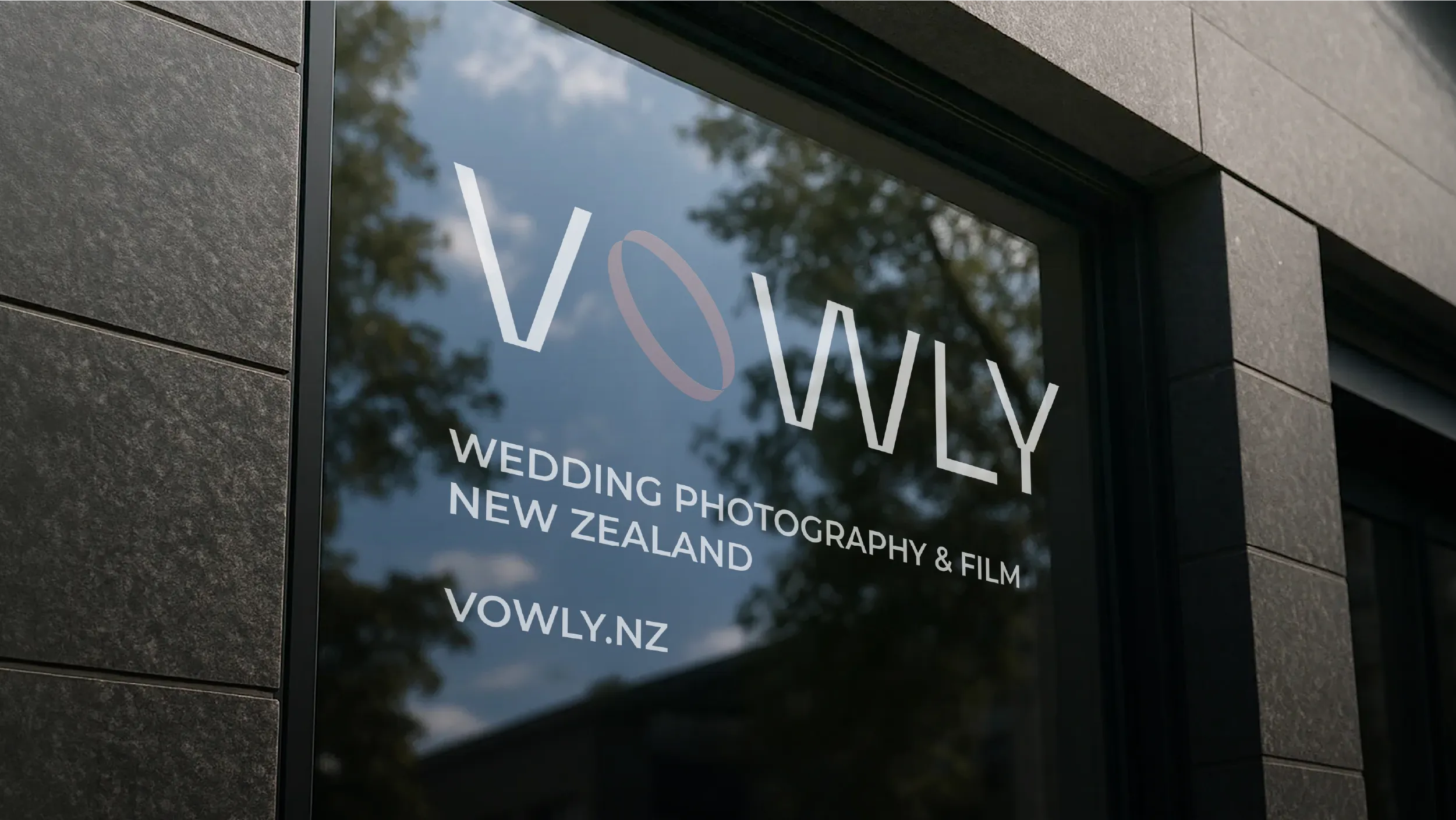 A new brand identity and visual system for a New Zealand wedding photography and film studio built on honesty. Designed by POV - www.pov.nz