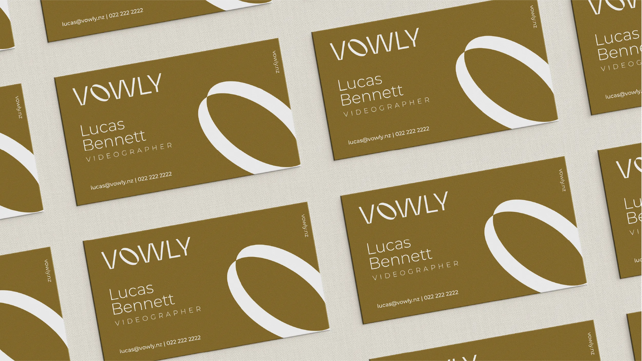A new brand identity and visual system for a New Zealand wedding photography and film studio built on honesty. Designed by POV - www.pov.nz