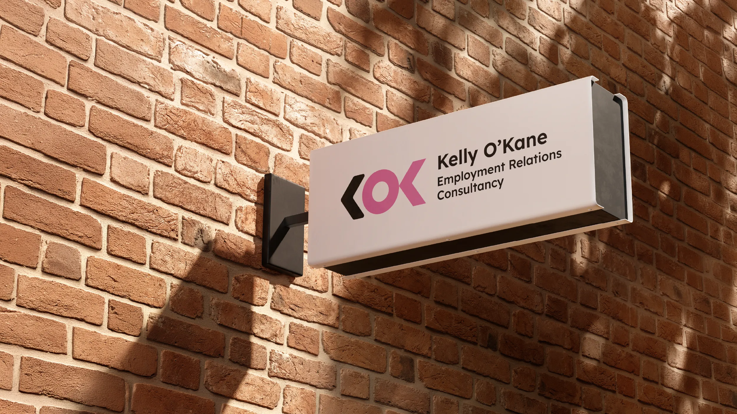 KOK Consultancy Brand Identity and Visual Identity | POV Creative Agency Meta Description: POV created the brand identity and visual identity for KOK Consultancy Limited, Kelly O'Kane's employment relations practice. A modern, purposeful mark paired with a palette of dark blue and orchid pink. Designed by POV NZ (www.pov.nz)